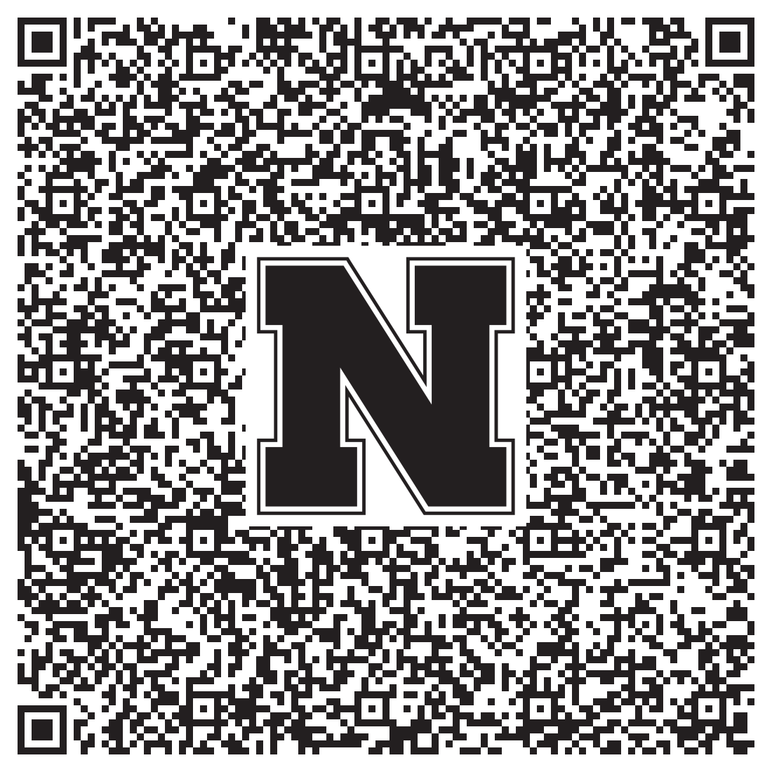 QR code linking to Abigail Adams vcard