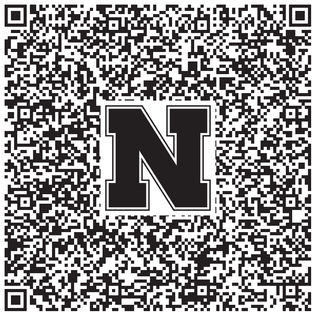 QR code linking to Andrew Alley vcard