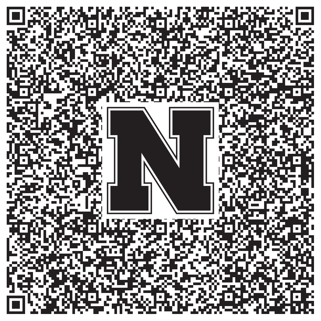 QR code linking to Andrew Armatys vcard