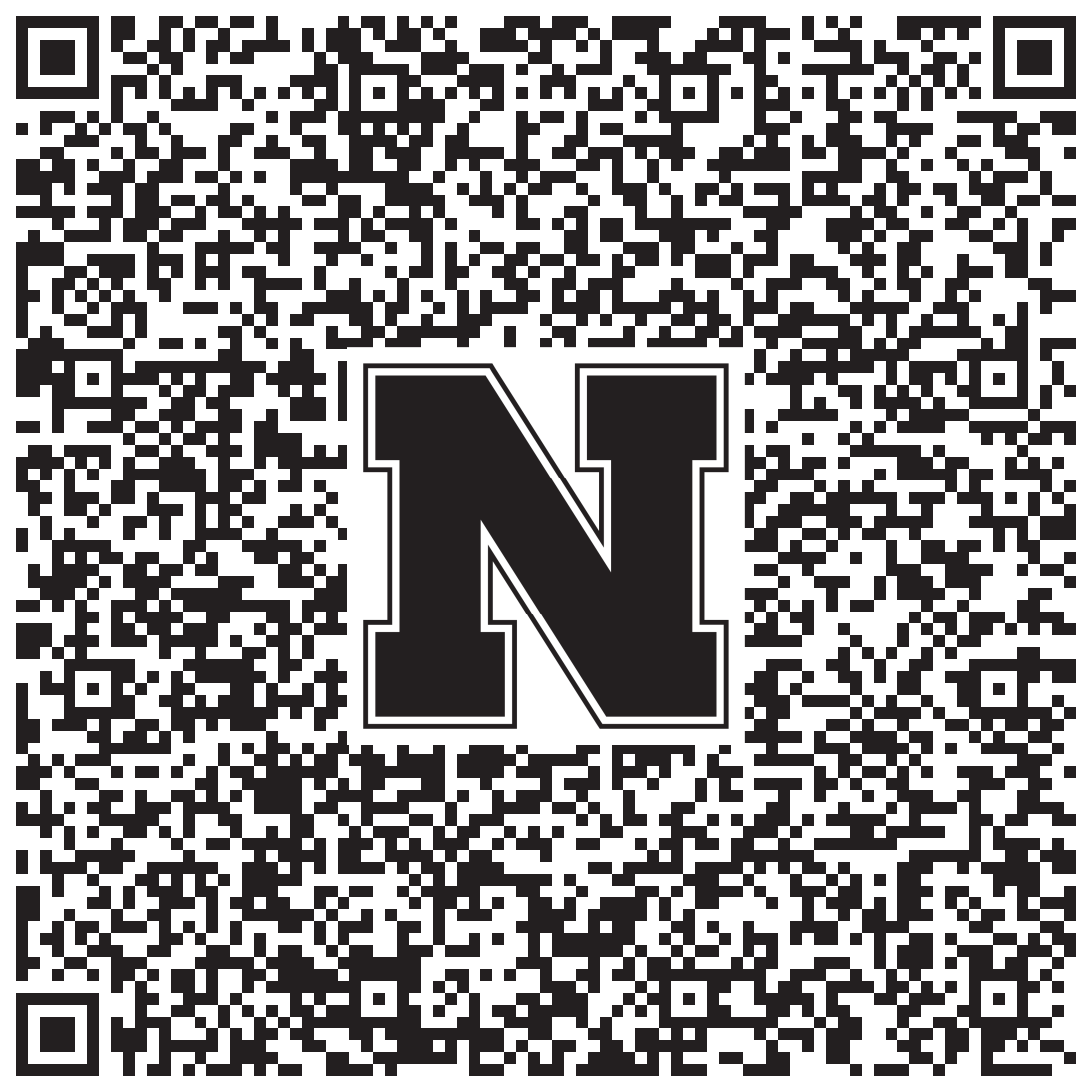 QR code linking to Aarif Baksh vcard