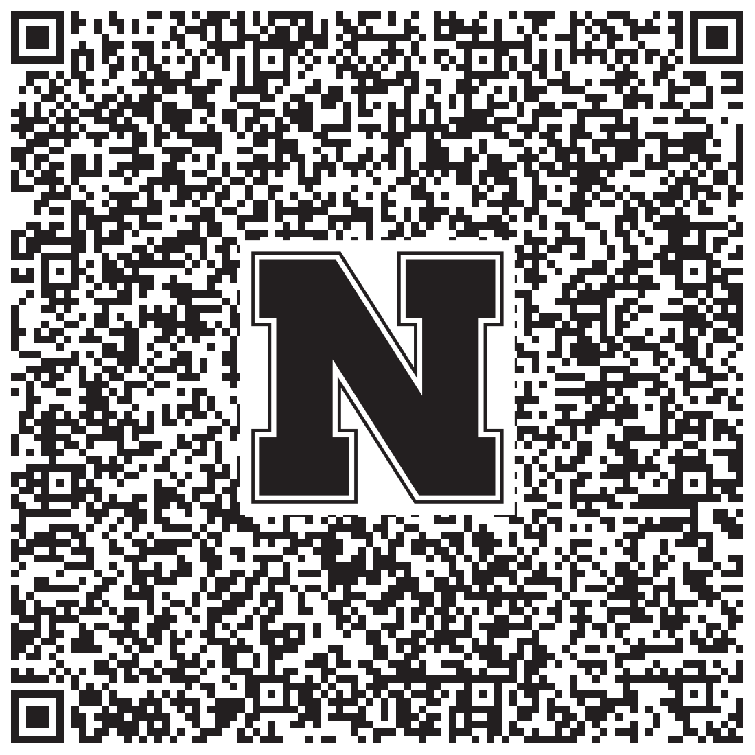 QR code linking to Aaron Barnhouse vcard