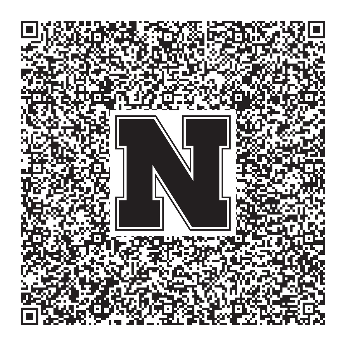 QR code linking to Andrew Belser vcard