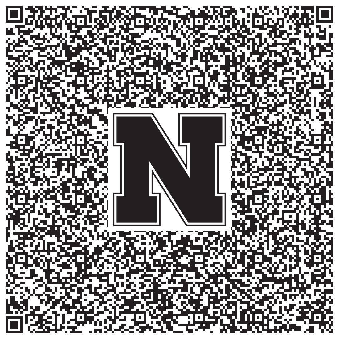 QR code linking to Alexandra Bilunas vcard