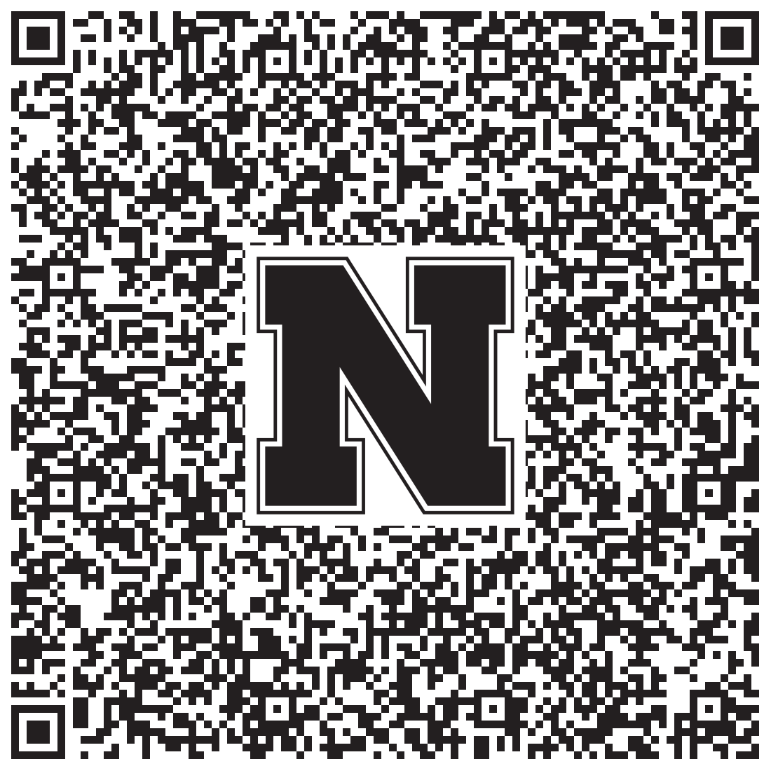 QR code linking to Aaron Bonderson vcard