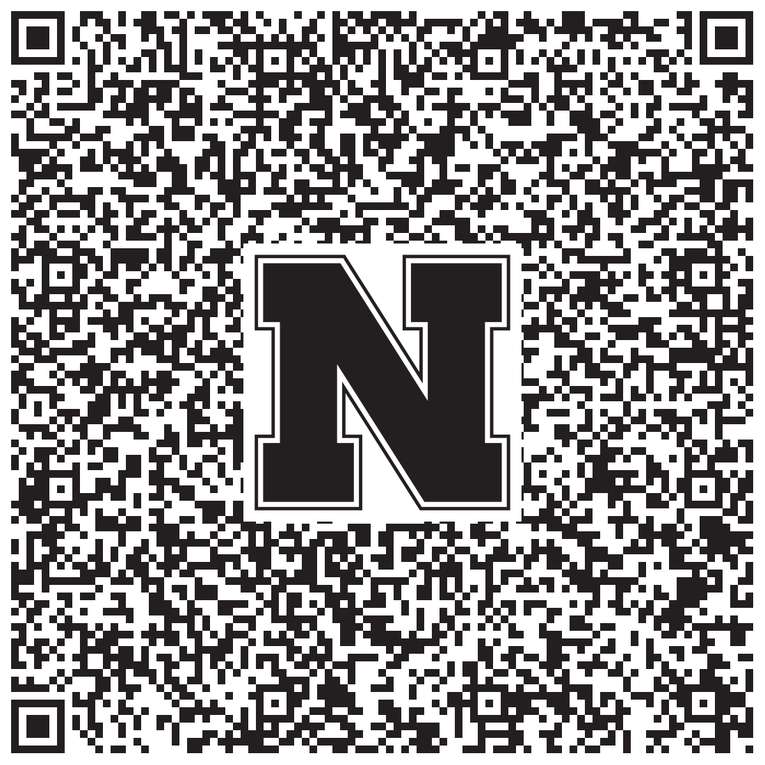 QR code linking to Aaron Bradley vcard