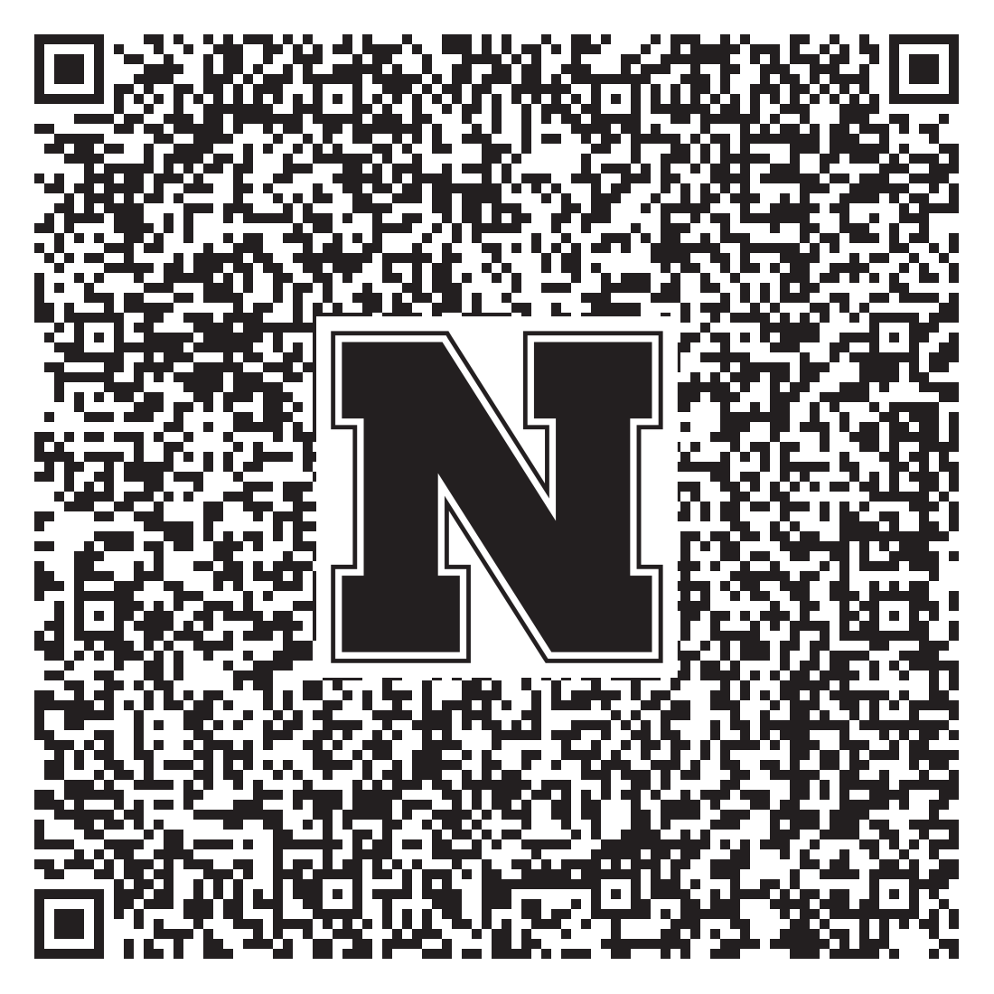 QR code linking to Albert Chris vcard