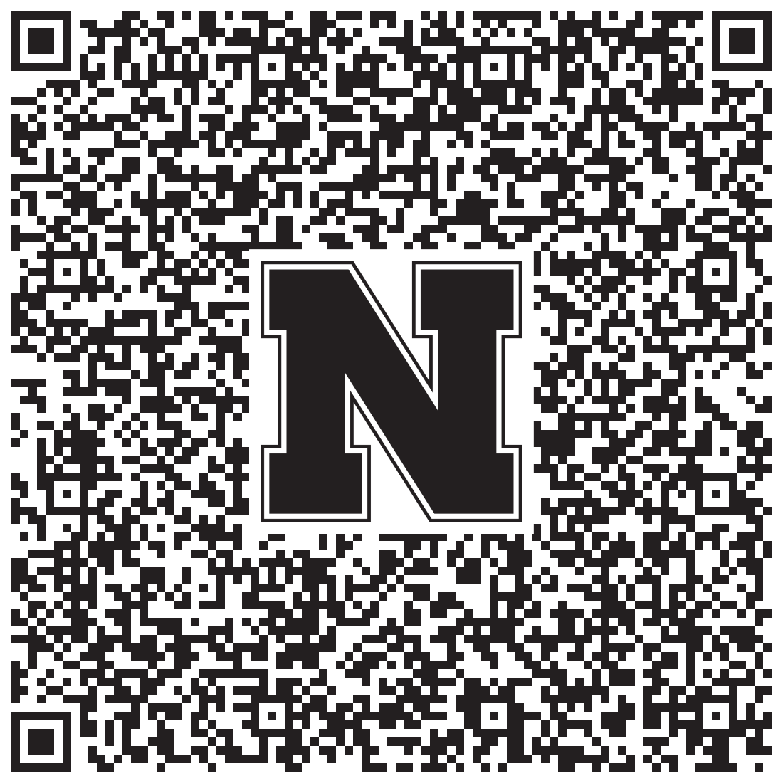 QR code linking to Ashley Chrisman vcard