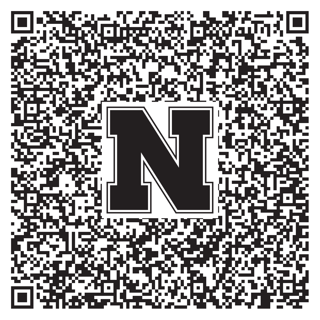 QR code linking to Annie Dawson vcard
