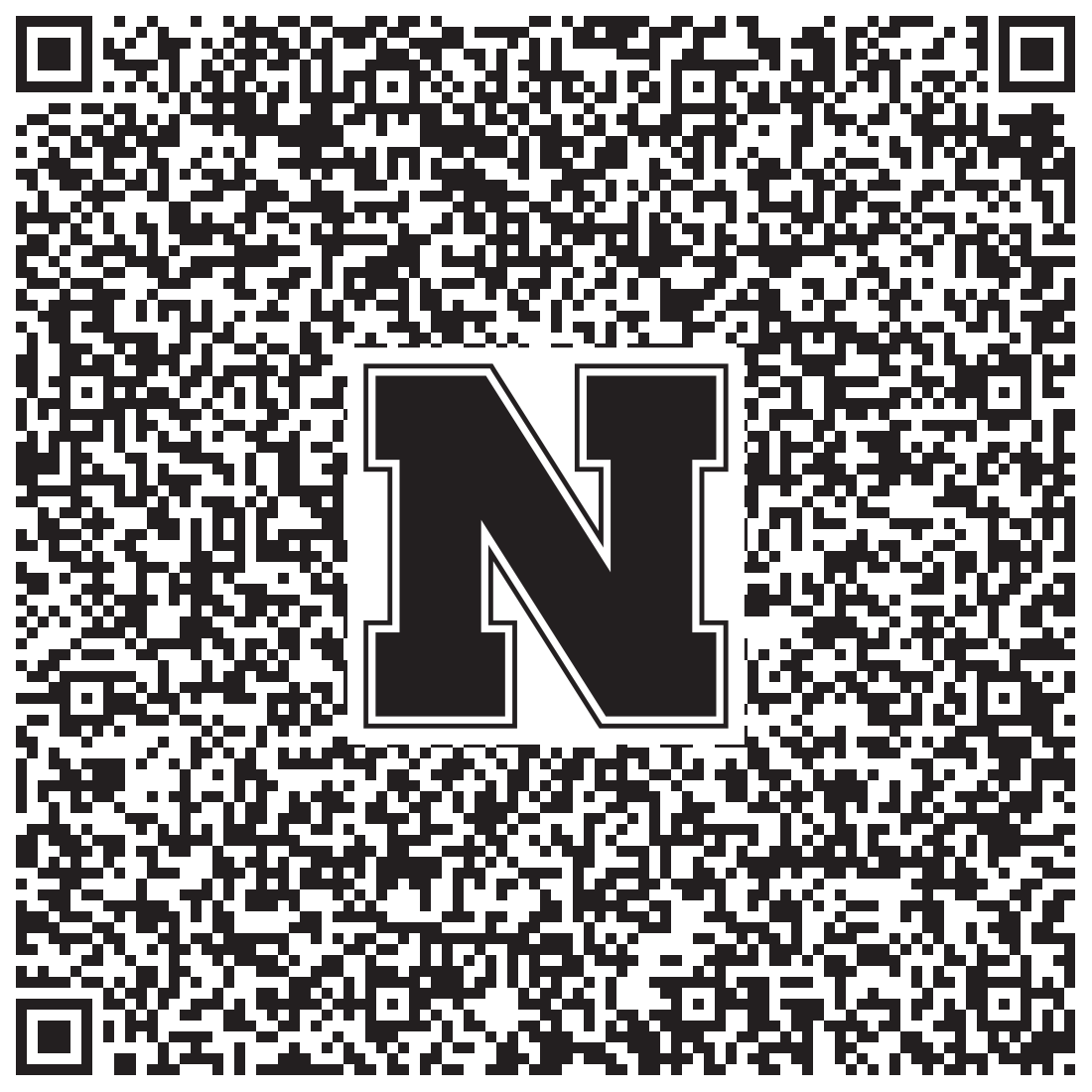 QR code linking to Adam DiMichele vcard