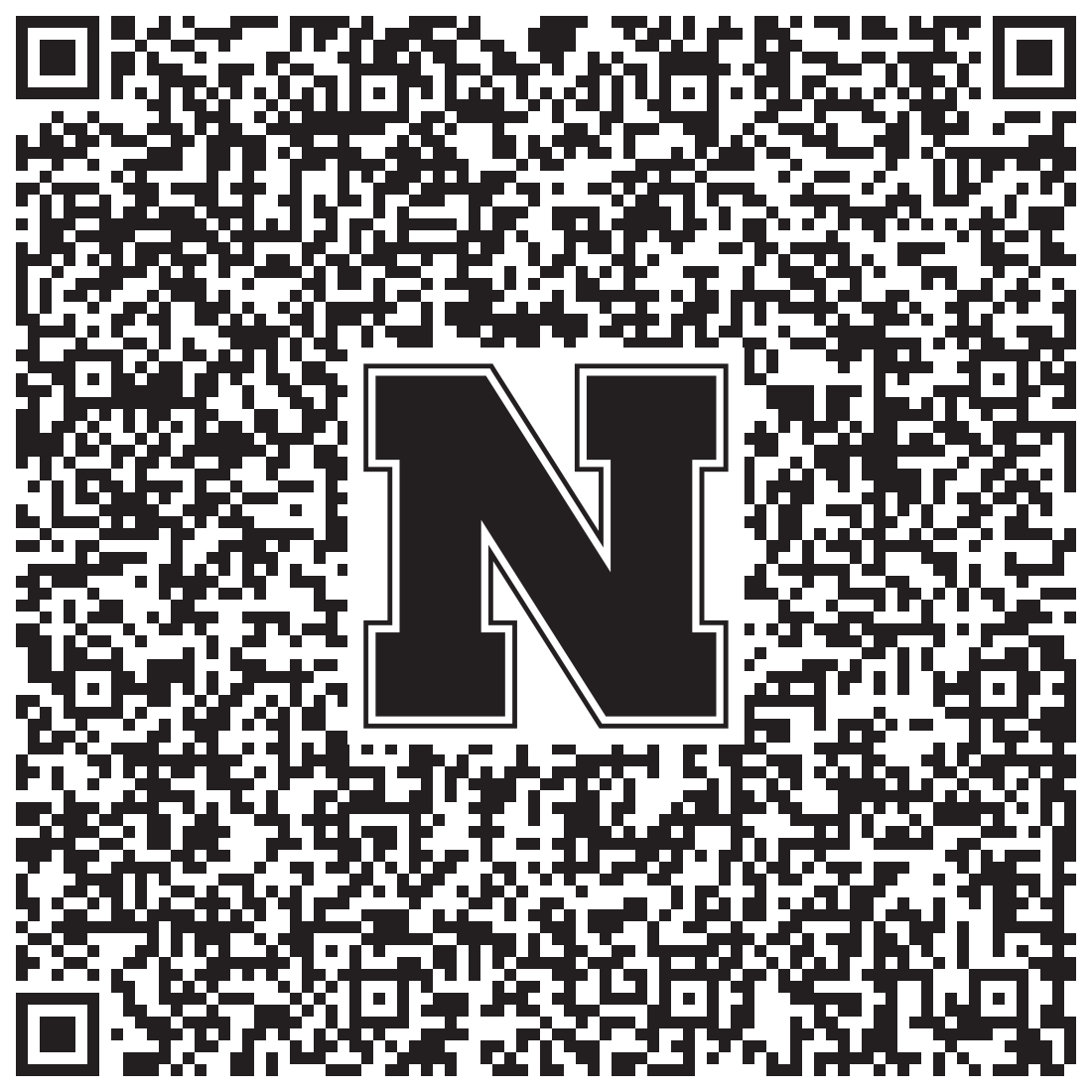 QR code linking to Ashly Dinh vcard