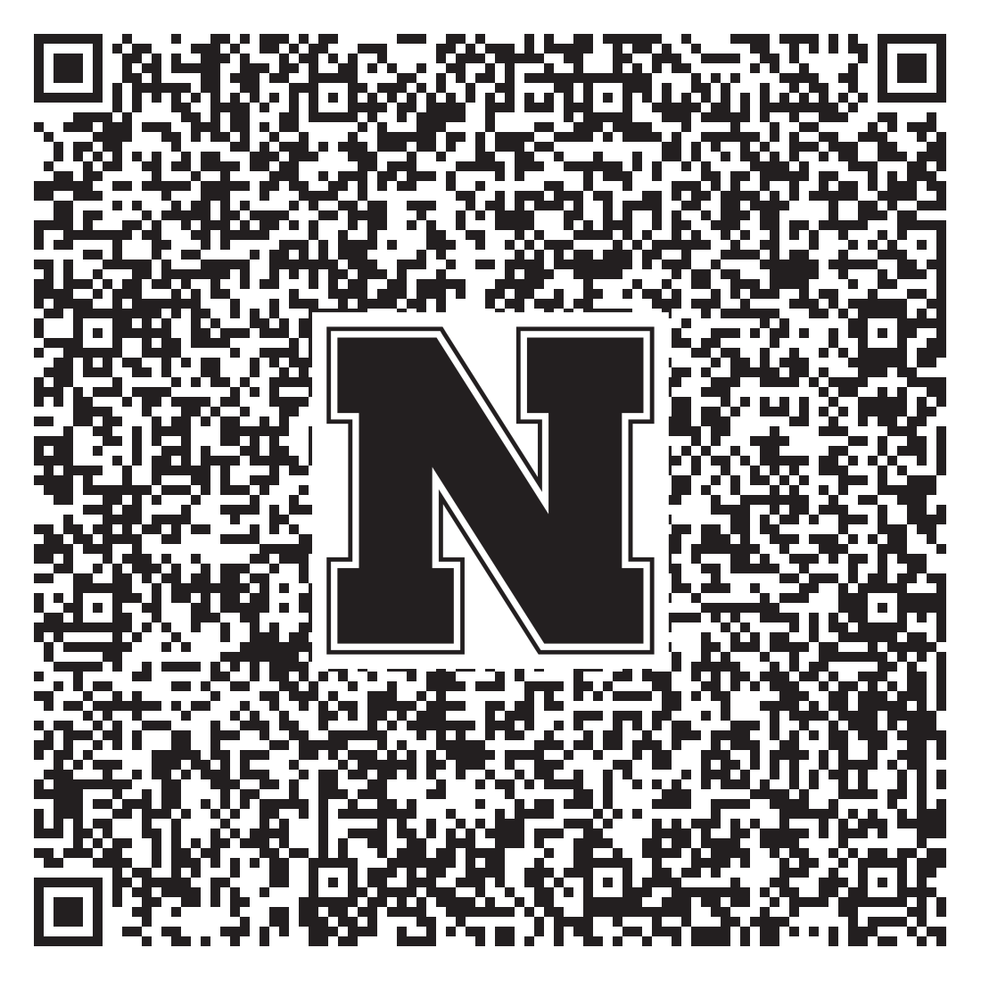 QR code linking to Aja Evans vcard