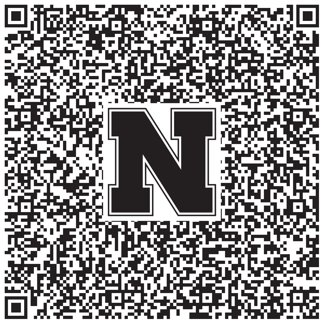 QR code linking to Amanda Folck vcard