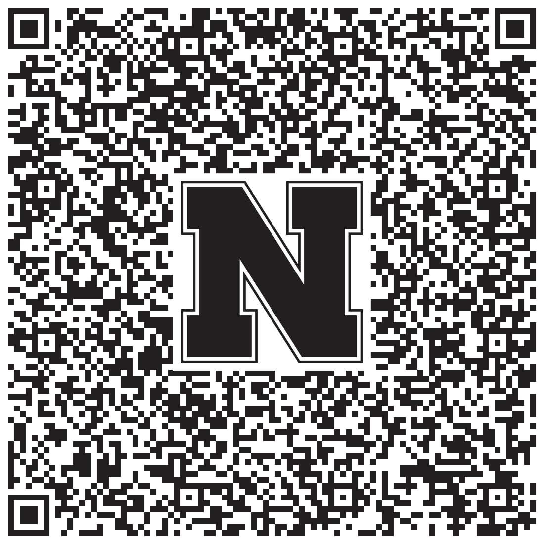 QR code linking to Ally Fortney vcard