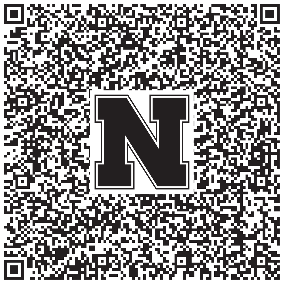 QR code linking to Andrea Francis vcard