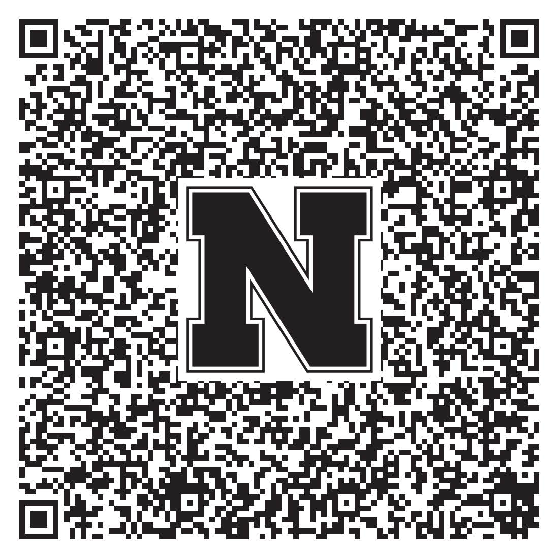 QR code linking to Amanda Fricke vcard