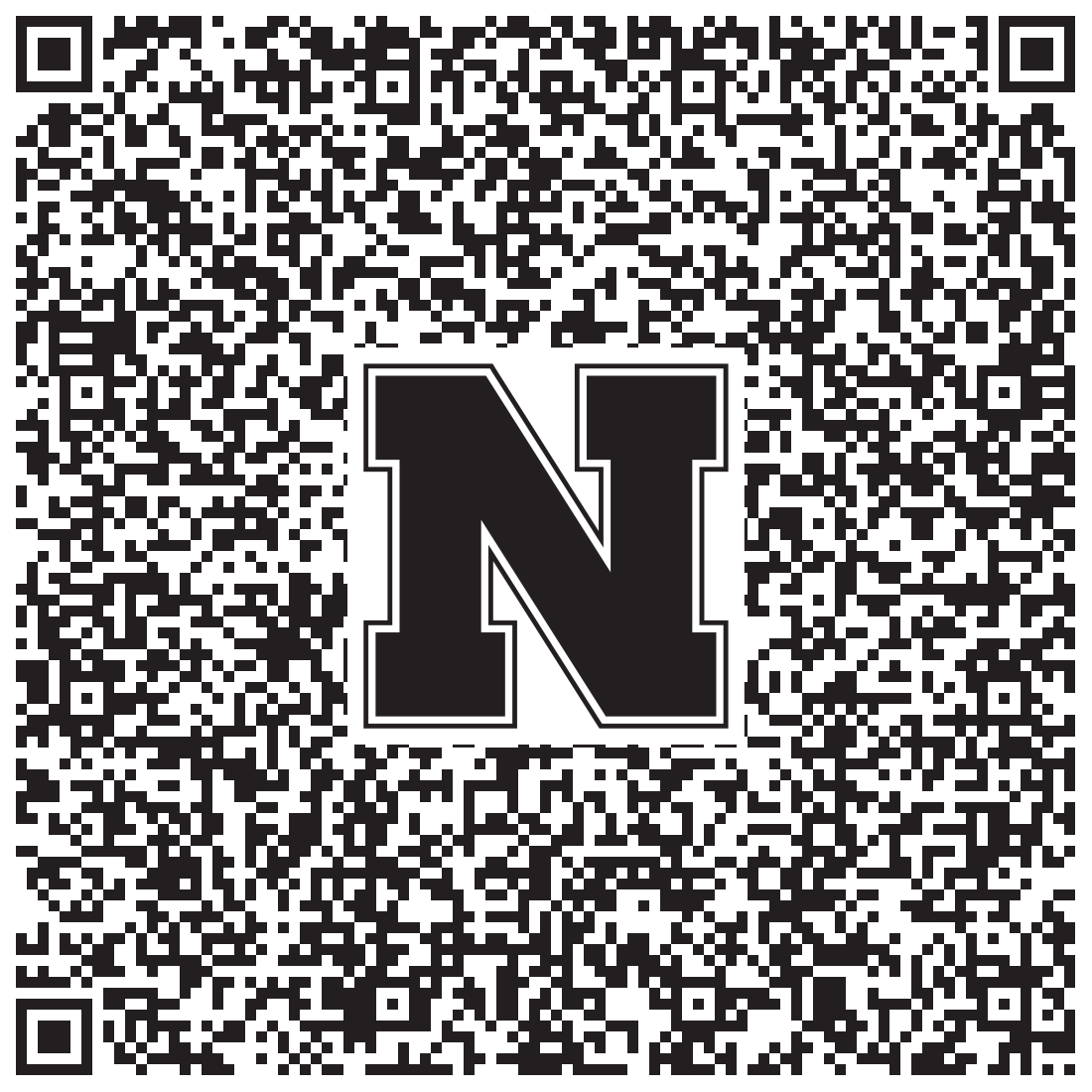 QR code linking to Amber Golden vcard