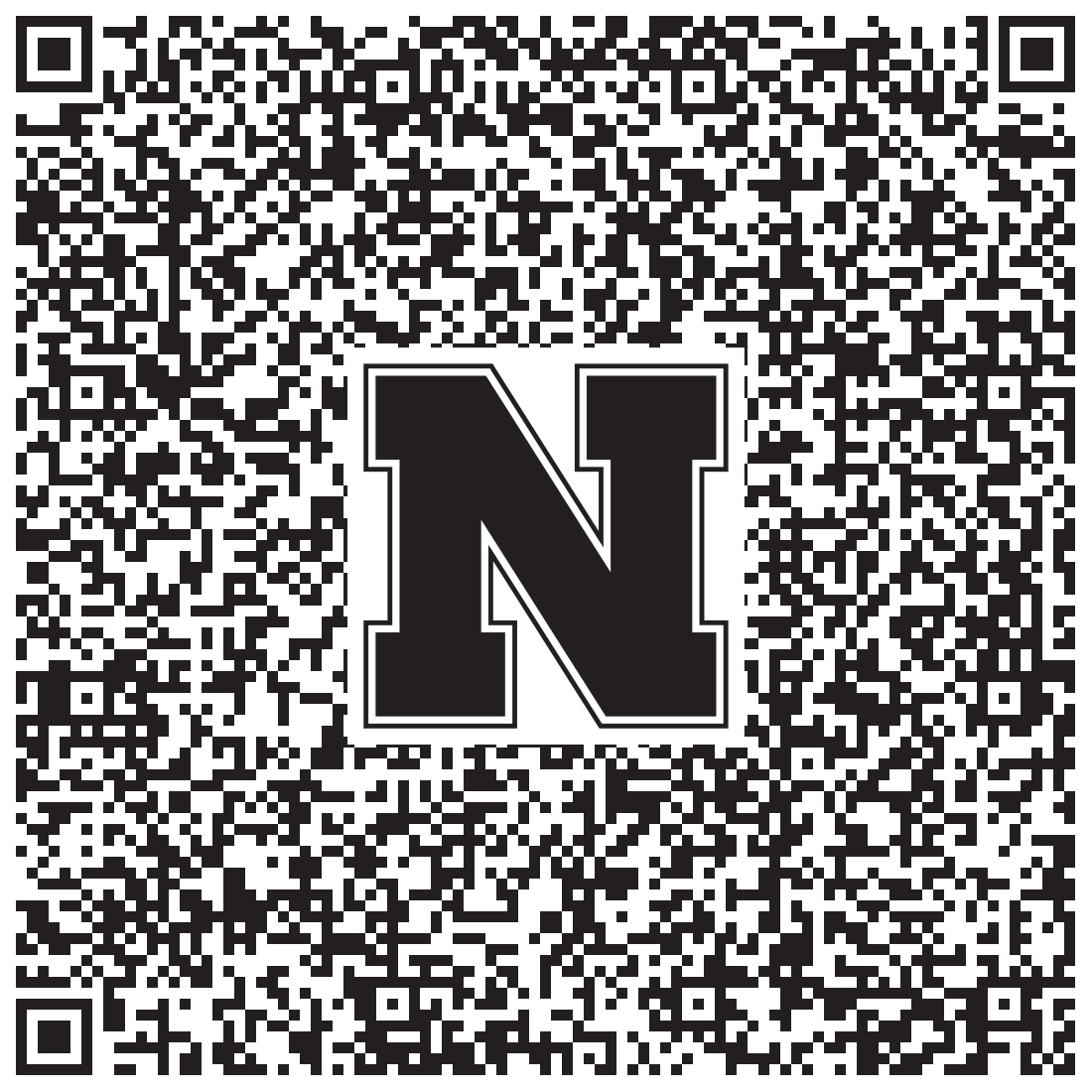 QR code linking to Anne Hackbart vcard