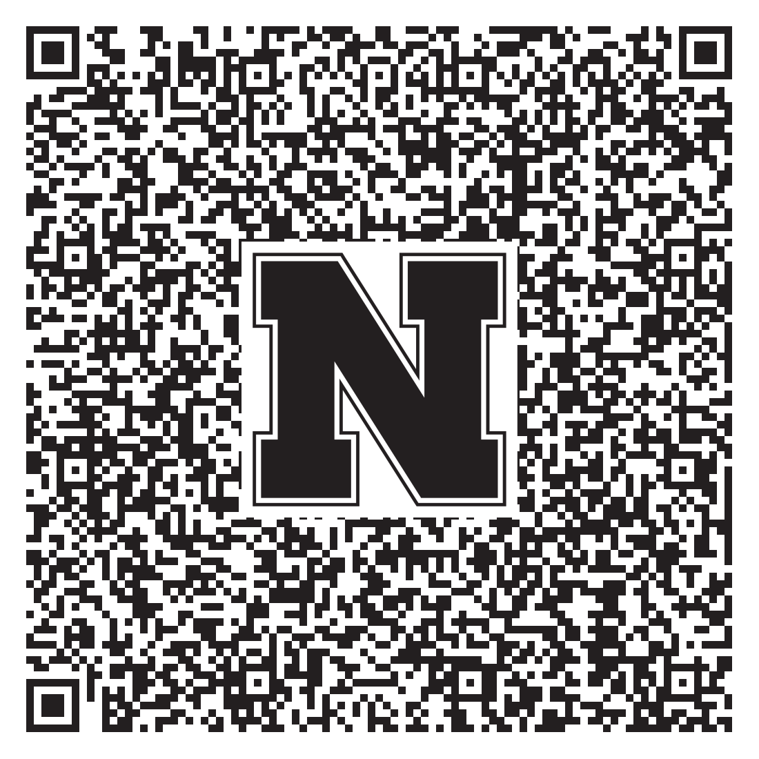 QR code linking to Andrew Hansen vcard