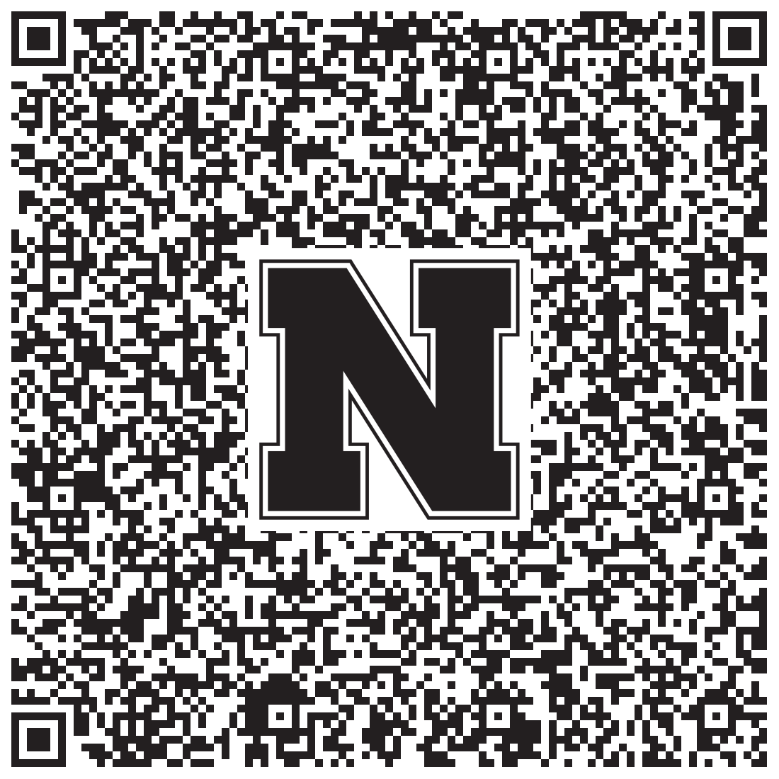 QR code linking to Ash Ballentine vcard