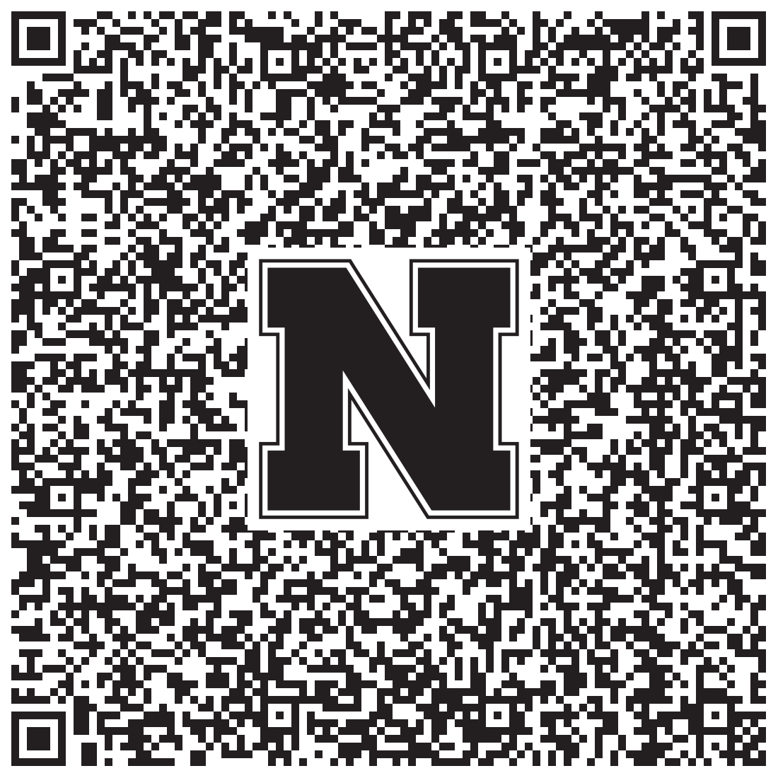QR code linking to Andrea Kisicki vcard