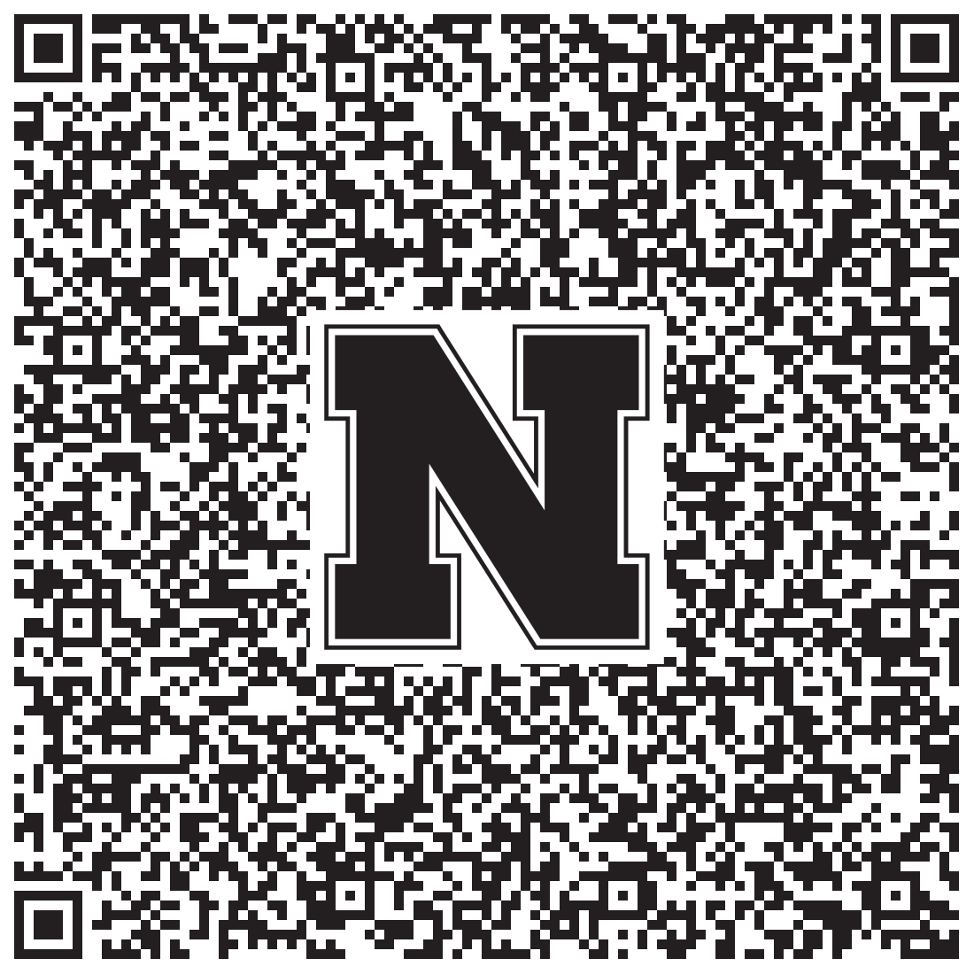QR code linking to Akossi Koumessi vcard