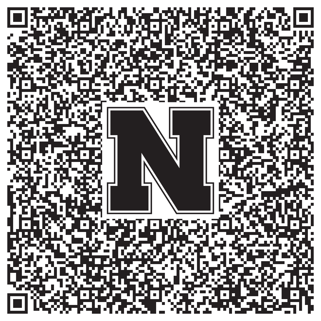 QR code linking to Adriana Lamounier vcard