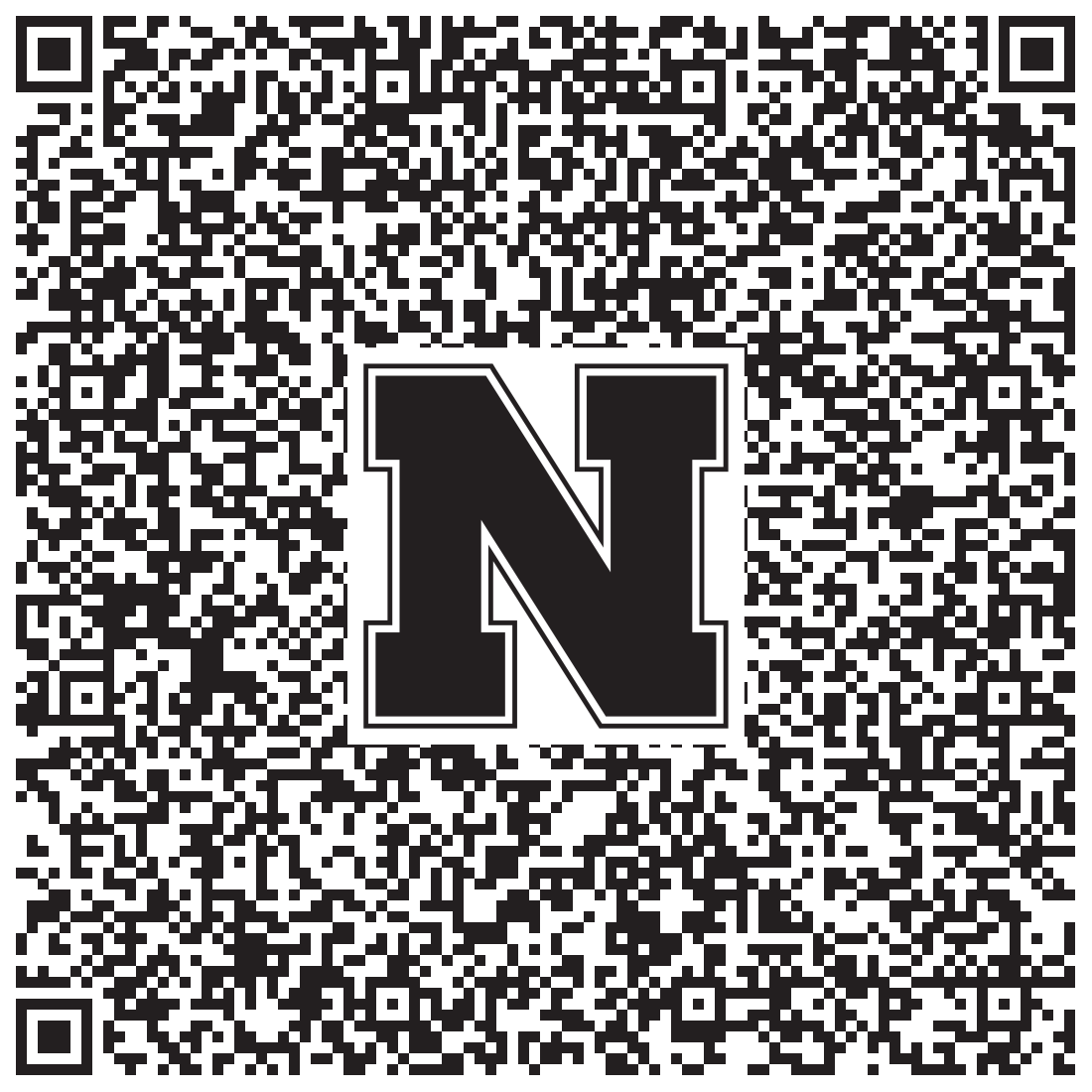 QR code linking to Aaron Lorenz vcard