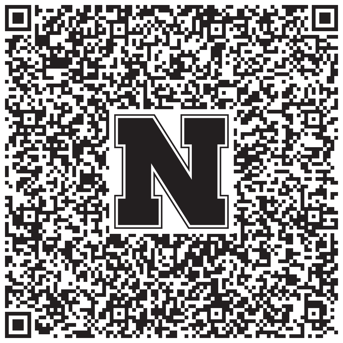 QR code linking to Ann Mammen vcard