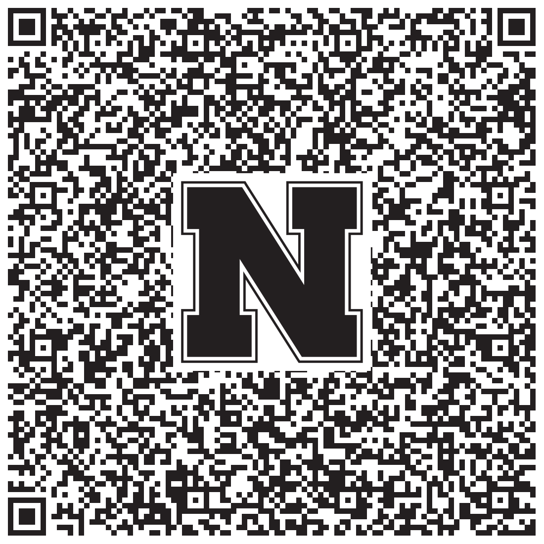 QR code linking to Aaron McCoy vcard
