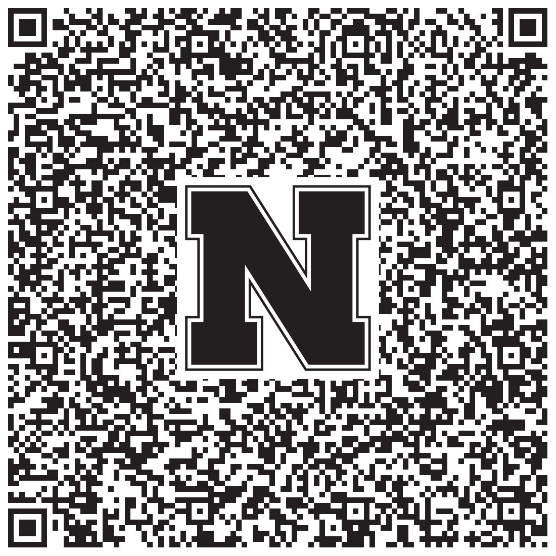 QR code linking to Aaron McRoberts vcard