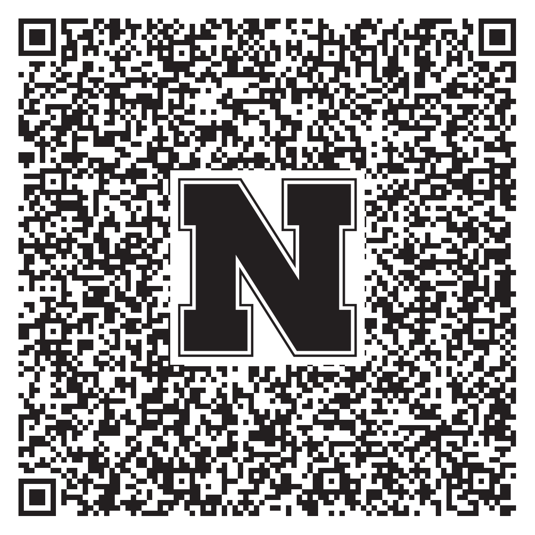 QR code linking to Kit Menzia vcard