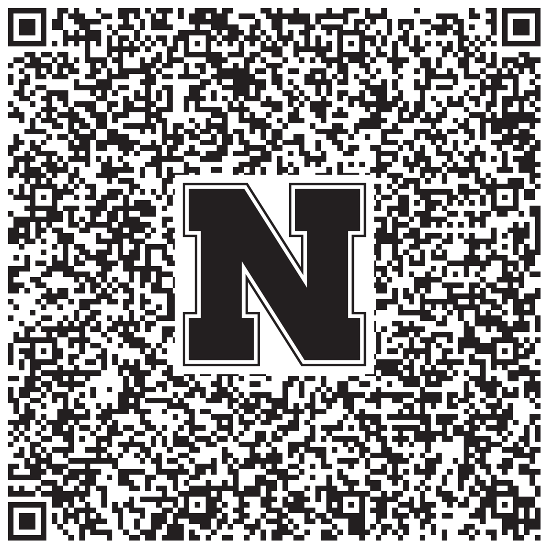QR code linking to Alexis Overman vcard