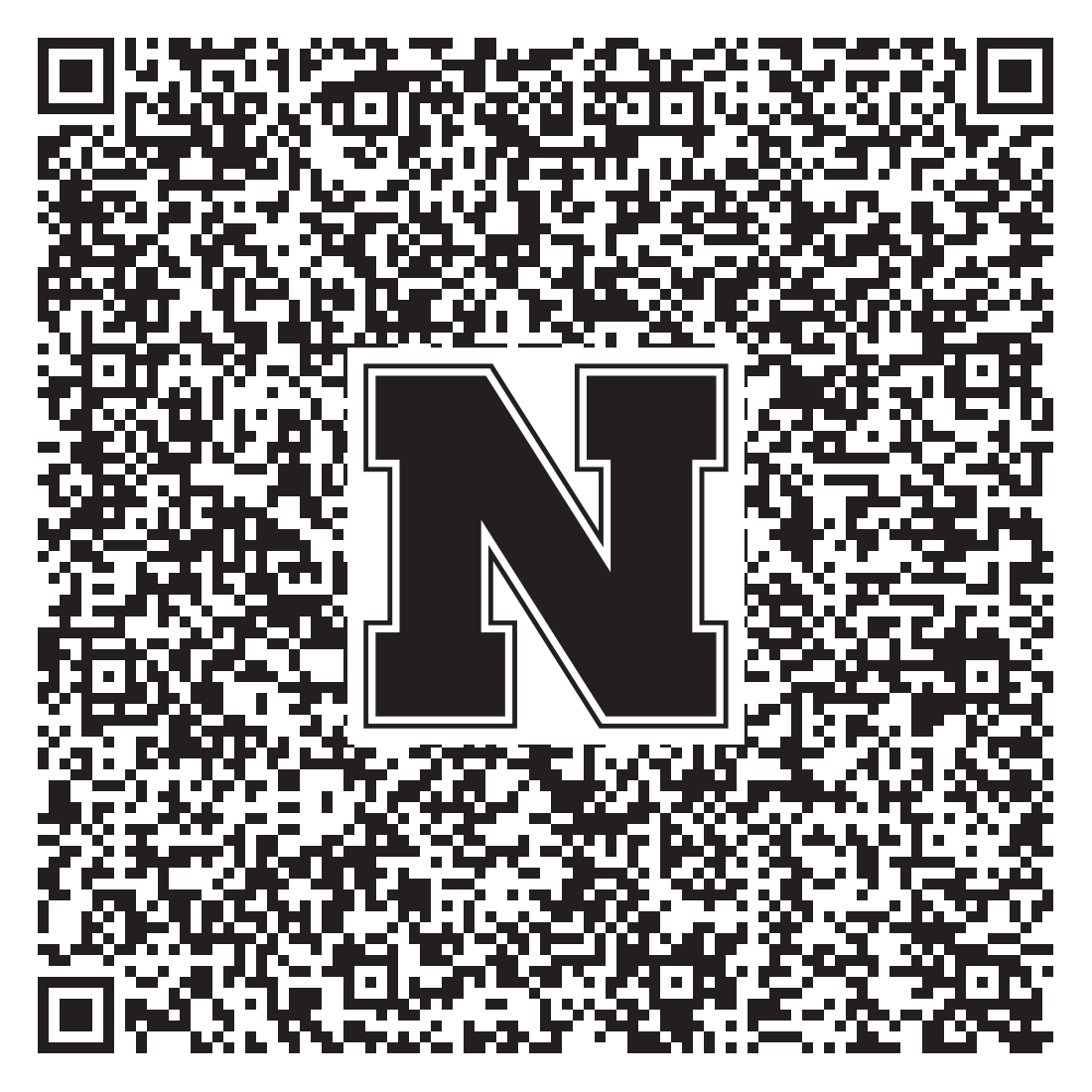 QR code linking to Abby May vcard