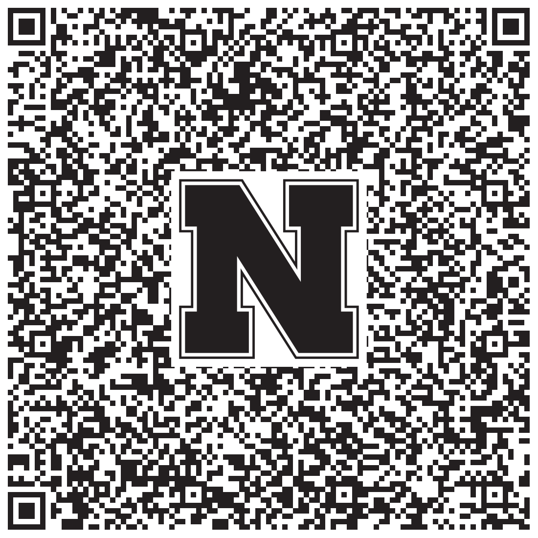 QR code linking to Anja Romhild vcard