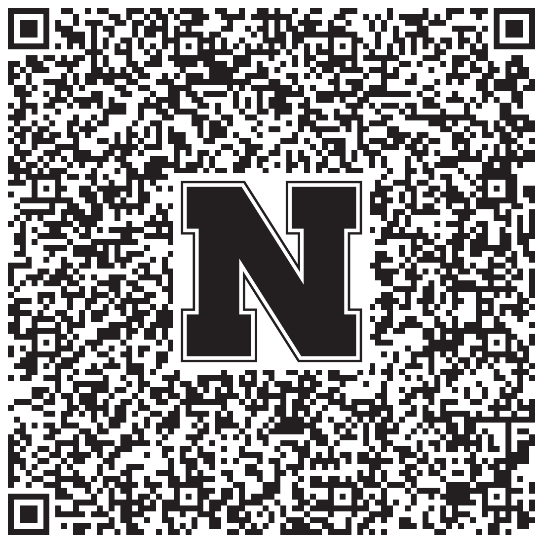 QR code linking to Avery Rouhoff vcard