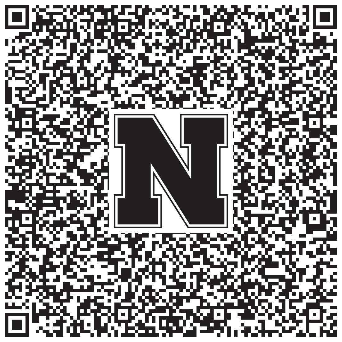 QR code linking to Aaron Rutt vcard