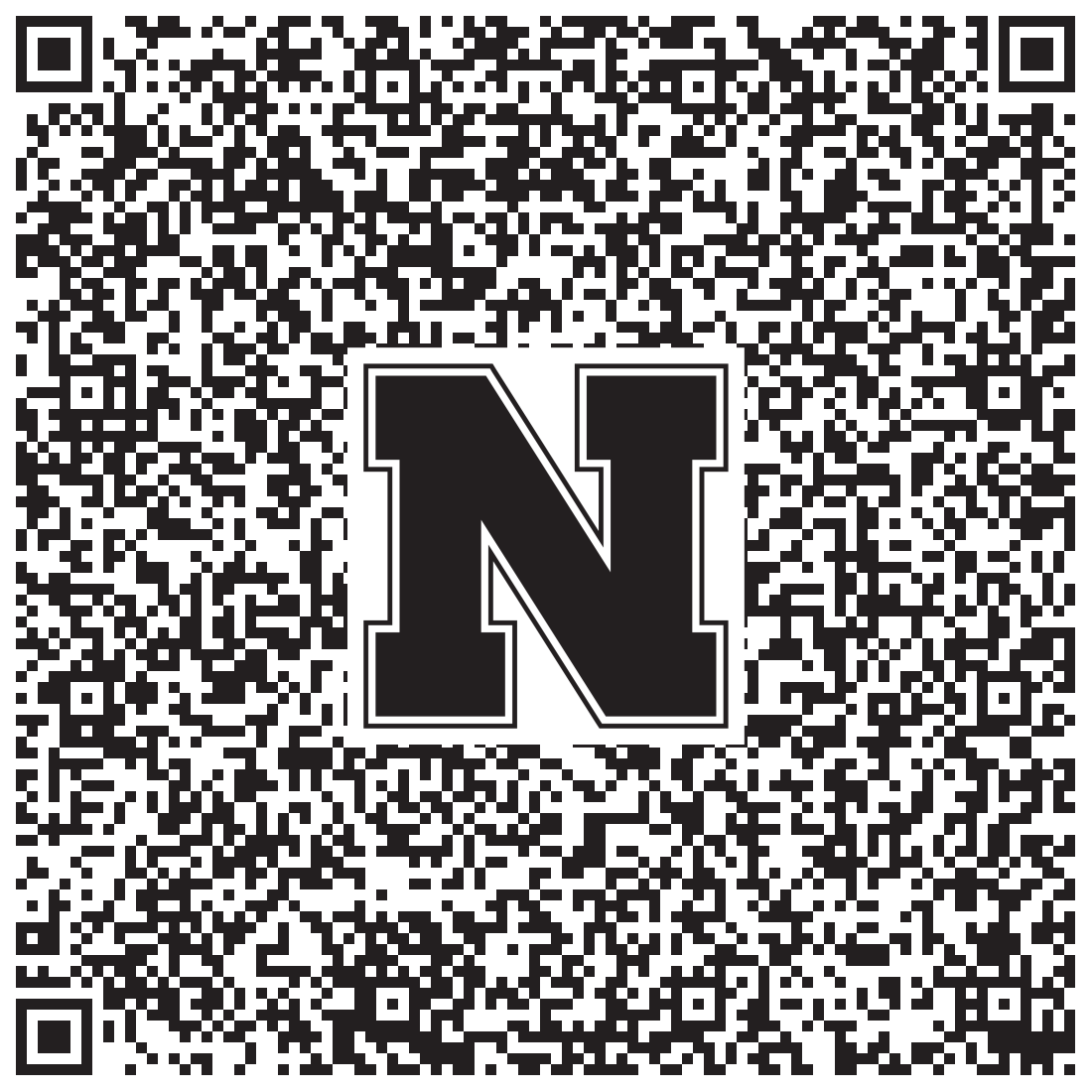 QR code linking to Adam Santee vcard