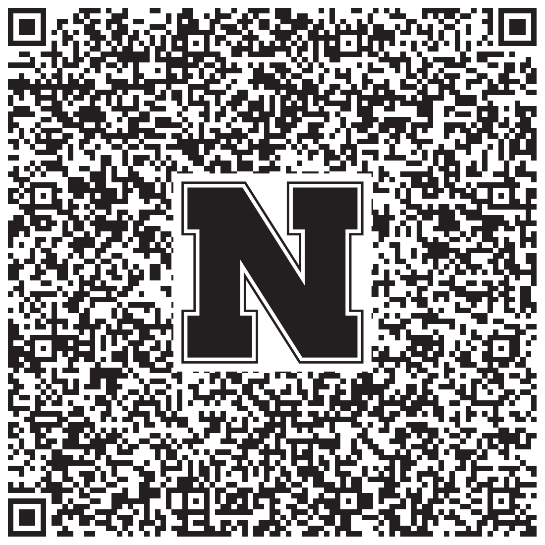 QR code linking to AJ Scott vcard