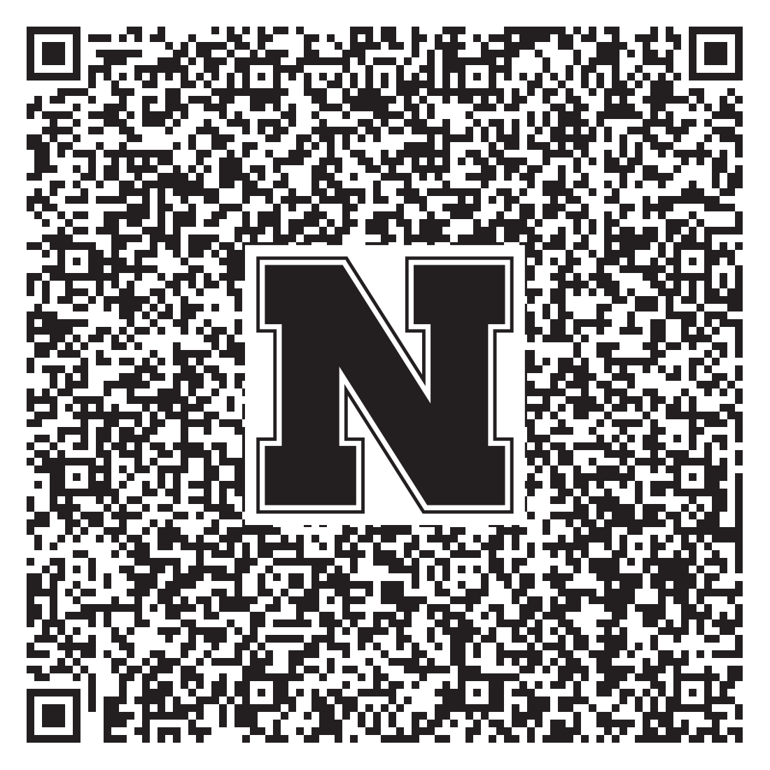 QR code linking to Andrew Tangen vcard