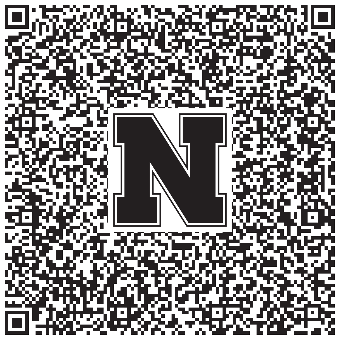 QR code linking to Braden Abels vcard