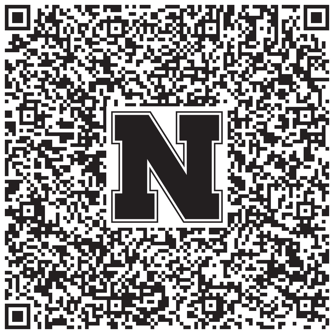 QR code linking to Bruce Anderson vcard