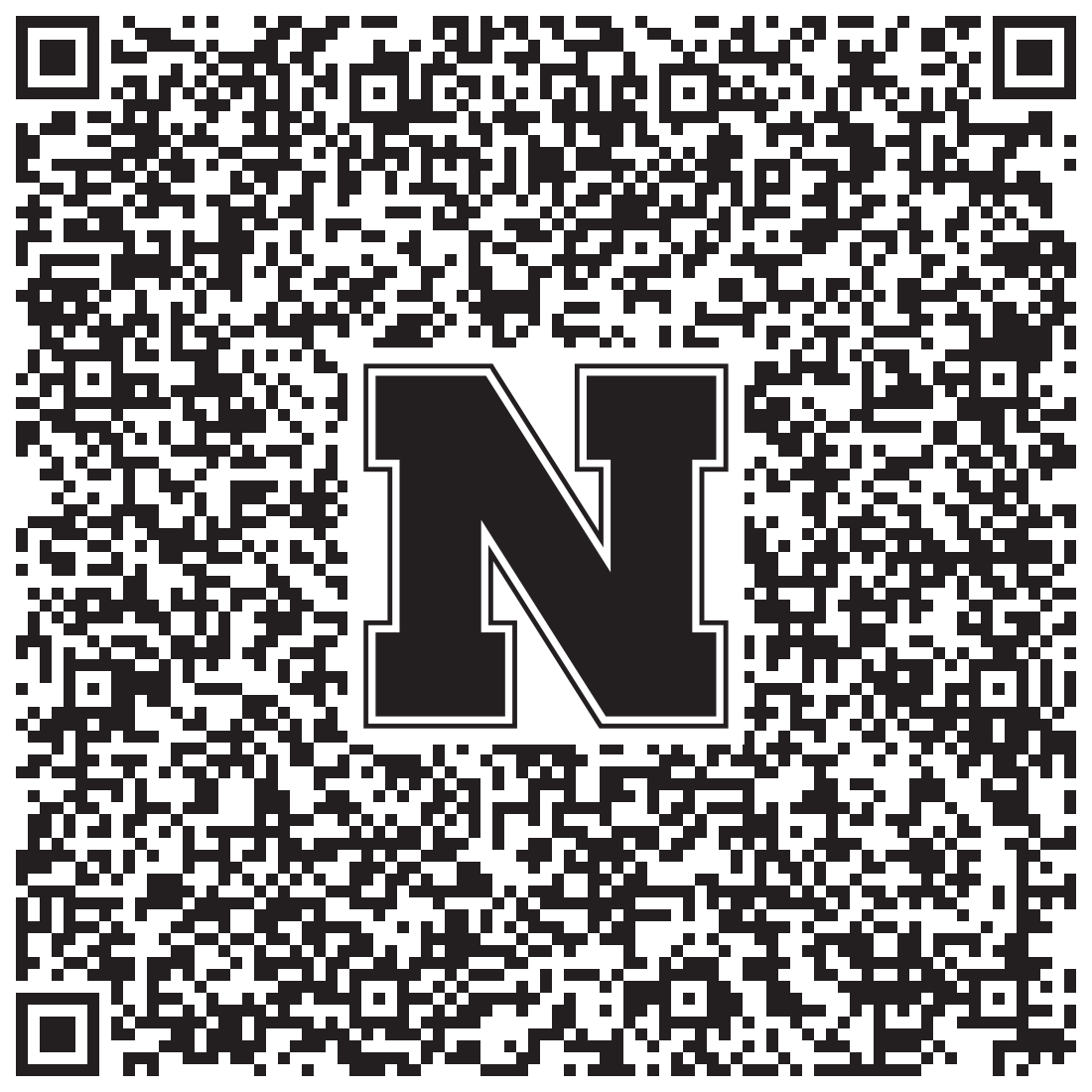 QR code linking to Bridget Anderson vcard