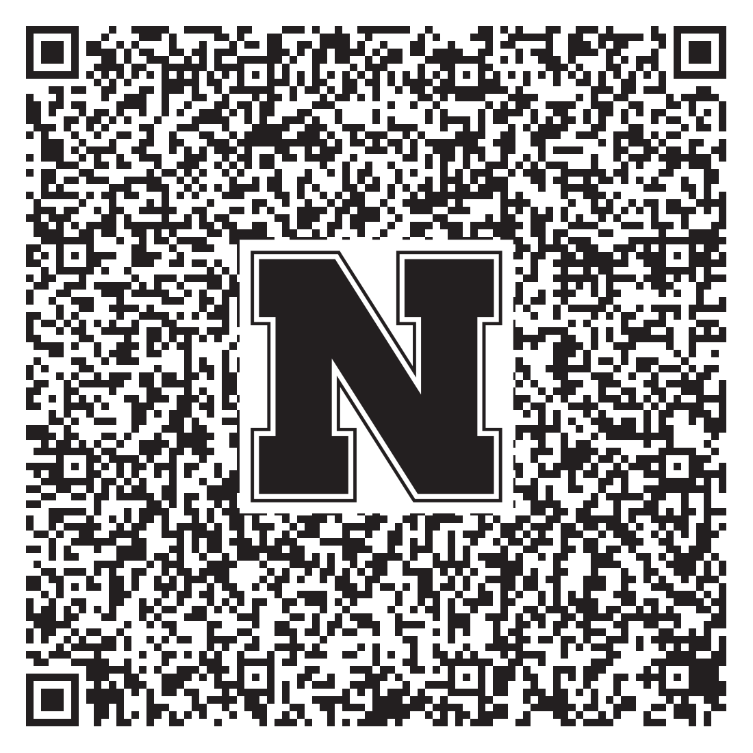 QR code linking to Ben Anderson vcard