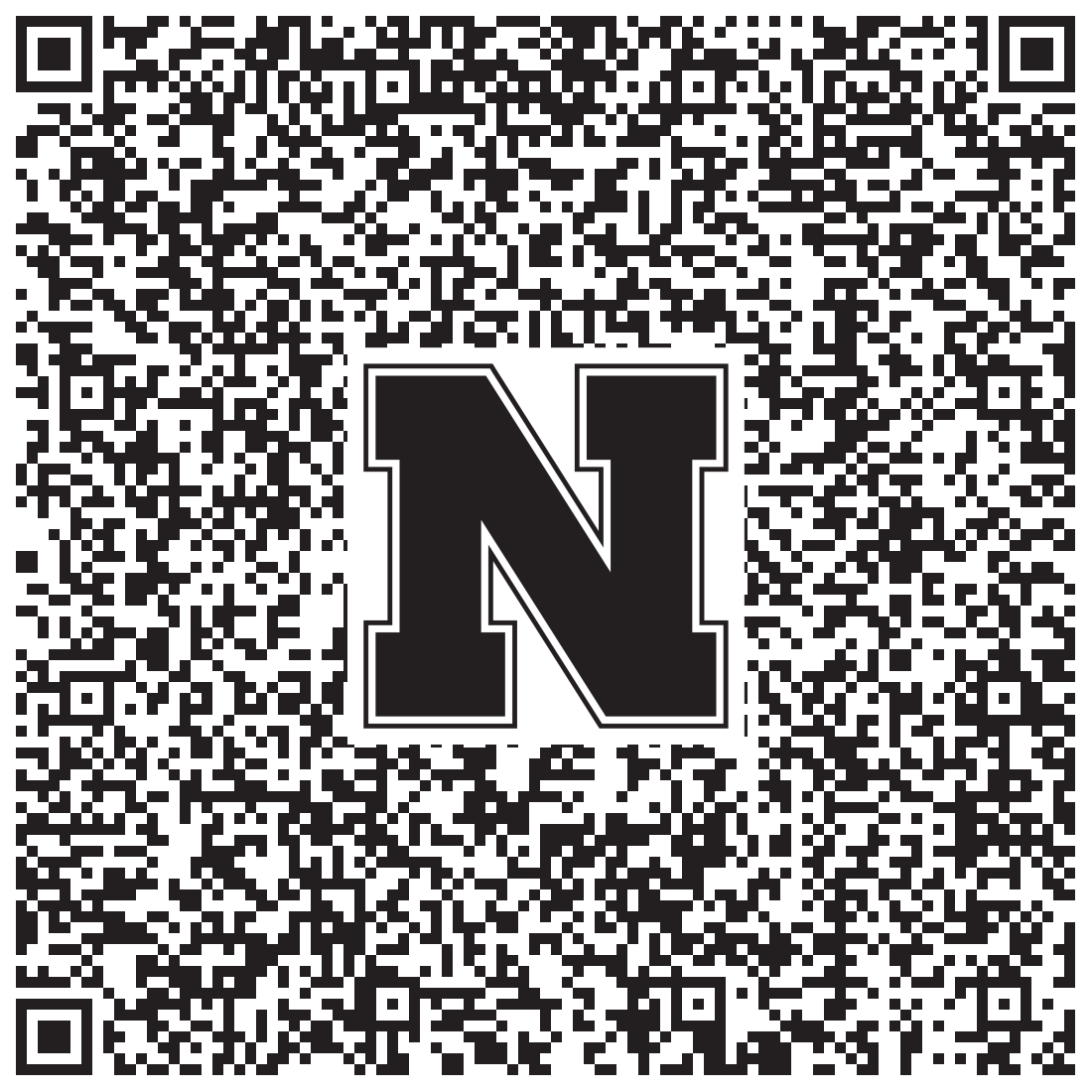 QR code linking to Bruce Atkins vcard