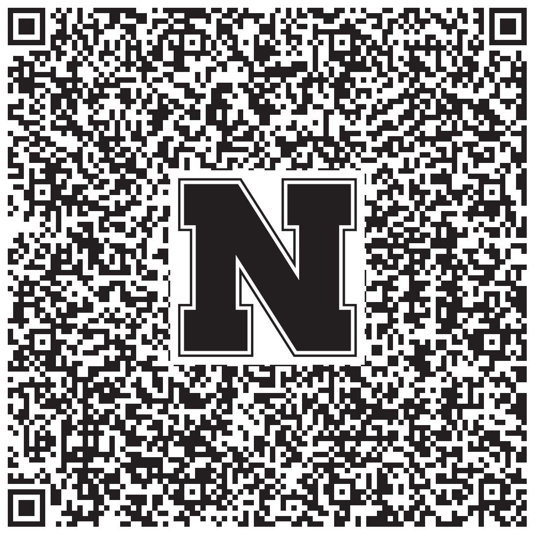 QR code linking to Brandon Blodgett vcard