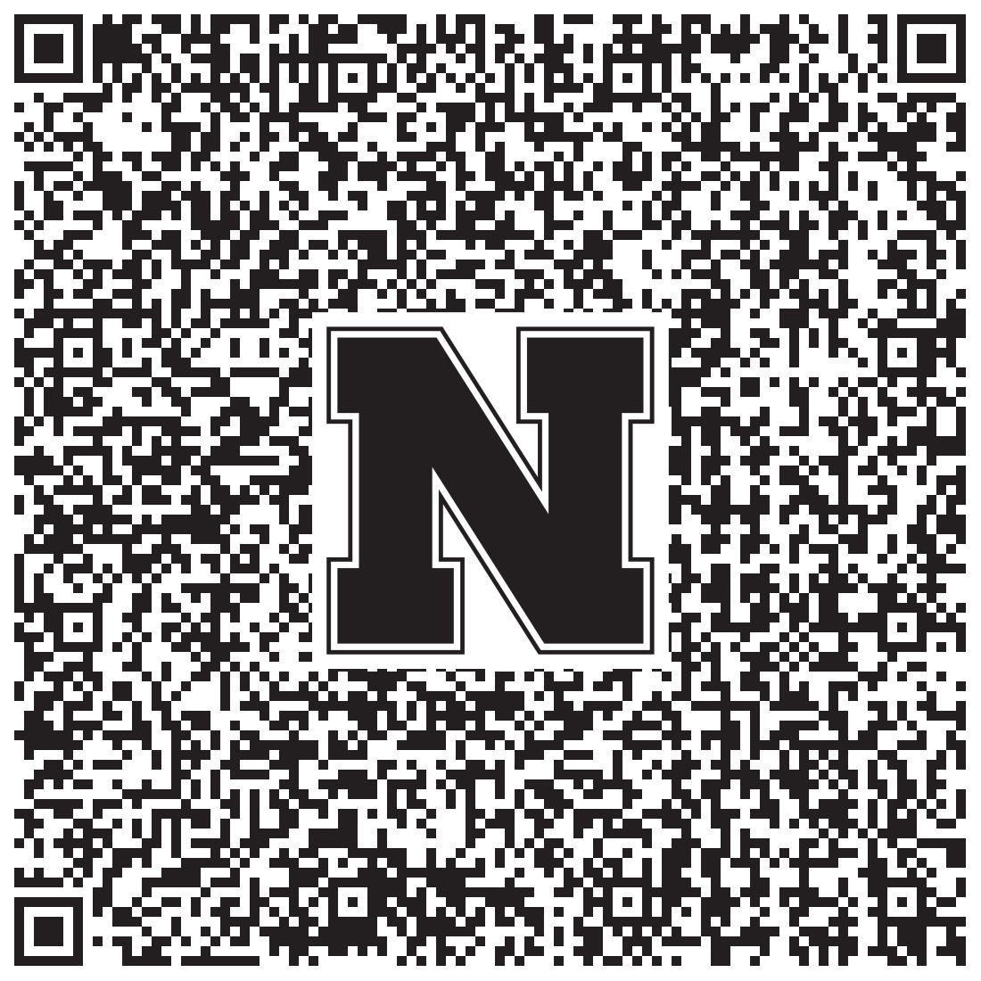QR code linking to Ben Chrastil vcard