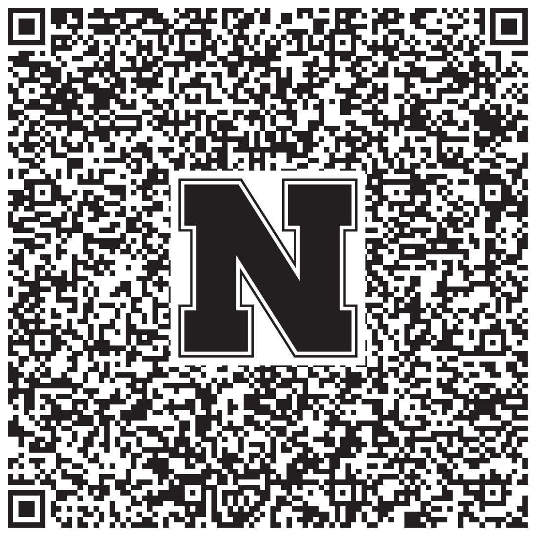 QR code linking to Braden Hoffer vcard