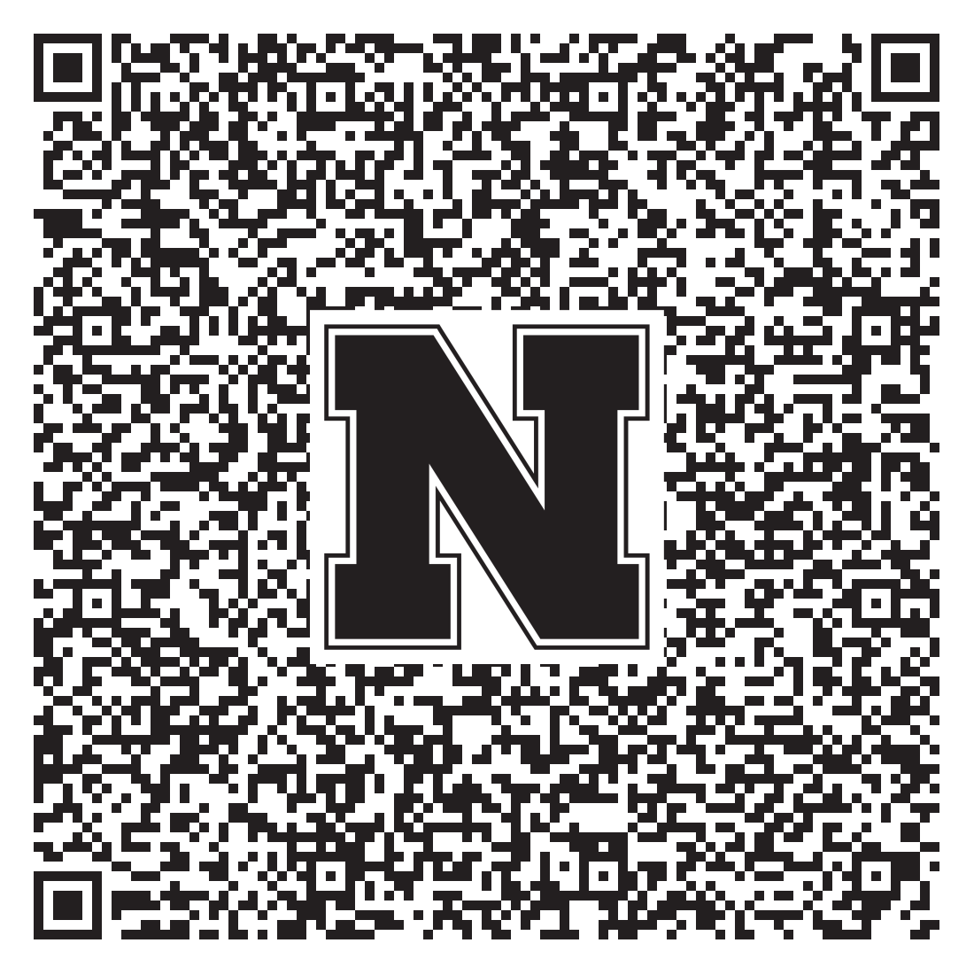 QR code linking to Birdie Holder vcard