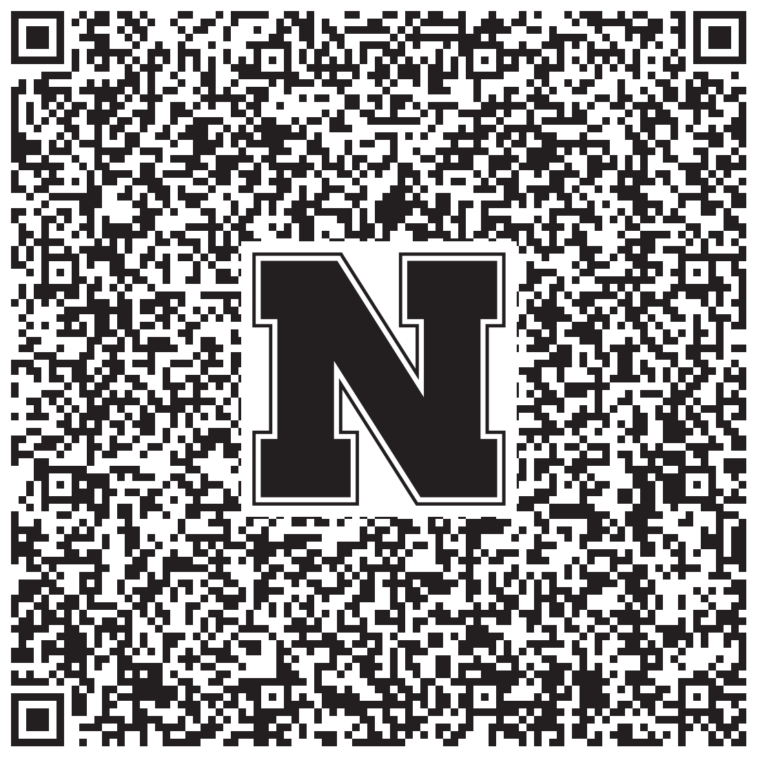 QR code linking to Brittan Hoppens vcard