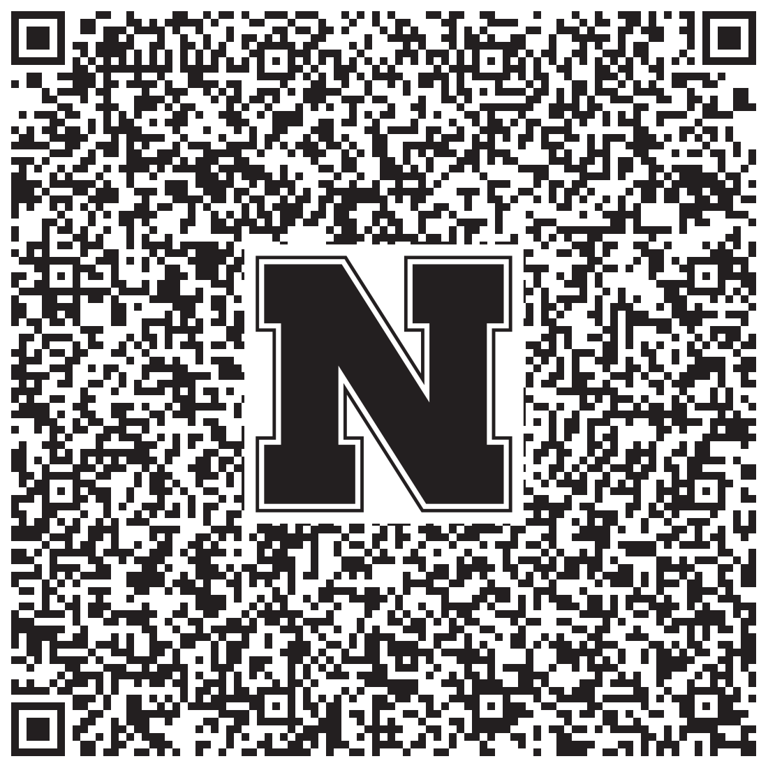 QR code linking to B.J. Huchtemann vcard